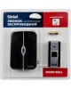Дверной звонок UNIEL (UL-00006438) UDB-093W-R1T1-36S-BL/WH