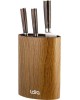 Подставка для ножей универсальная LARA LR05-101 Wood