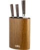 Подставка для ножей универсальная LARA LR05-101 Wood