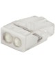 Клемма REXANT (07-3216-20) Экспресс-клемма с пастой СМК 2273-242, 2-проводная 0.5-2.5 мм , прозрачная, блистер (20 шт./уп.)