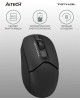 A4TECH Мышь Fstyler FG12S черный оптическая 1200dpi silent беспров. USB 3but (FG12S BLACK)