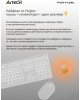 A4TECH Мышь Fstyler FG12S черный оптическая 1200dpi silent беспров. USB 3but (FG12S BLACK)