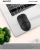 A4TECH Мышь Fstyler FG12S черный оптическая 1200dpi silent беспров. USB 3but (FG12S BLACK)
