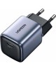 UGREEN Сетевое зарядное устройство CD319 (90666) Nexode 30W USB-C PD GaN Fast Charger EU. Цвет: серый