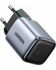 UGREEN Сетевое зарядное устройство CD319 (90666) Nexode 30W USB-C PD GaN Fast Charger EU. Цвет: серый
