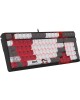 A4TECH Клавиатура Bloody S98 Naraka BLMS Plus, USB, черный + красный [s98 naraka blms red plus]