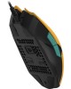 A4TECH Мышь проводная Bloody W63 Max Renegade, игровая, оптическая, 12000dpi, желтый и рисунок