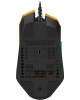 A4TECH Мышь проводная Bloody W63 Max Renegade, игровая, оптическая, 12000dpi, желтый и рисунок