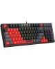 A4TECH Клавиатура Bloody S98 Sports Red BLMS Plus, USB, красный + черный [s98 sports red blms red plus]