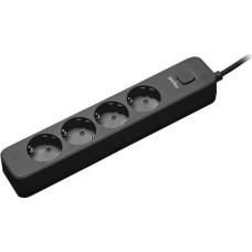 сетевой фильтр PERFEO (PF_C3960) POWER STREAM - 4 роз - 3,0 м - черный