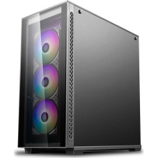 DEEPCOOL Корпус ATX MATREXX 70 ADD-RGB 3F, Midi-Tower, без БП, черный [dp-atx-matrexx70-bkg0p-3f]
