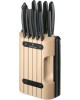 ножи VICTORINOX Набор ножей кухон. Swiss Classic 6.7153.11 компл.:11предм. с подставкой черный подар.коробка