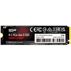SILICON POWER SSD накопитель M-Series UD80 SP02KGBP34UD8005 2ТБ, M.2 2280, PCIe 3.0 x4, NVMe, M.2