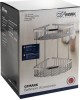Полка GFMARK 80363 Полочка 22 см двойная угловая овальная литая антивандальная из нержавеющей стали марки