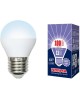 Лампа светодиодная VOLPE (UL-00003833) LED-G45-11W/DW/E27/FR/NR Форма шар матовая Серия Norma 6500K