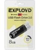 USB флэш-накопитель EXPLOYD EX-8GB-650-Black