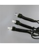 Гирлянда UNIEL (UL-00007309) ULD-S2000-200/DGA WHITE IP20 Гирлянда светодиодная, 20м. 200 светодиодов. Белый свет. Провод зеленый. ТМ Uniel