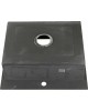 Кухонная мойка GFFRANK 60502G Мойка врезная 60х50 см цвет графит, толщина 2,0 х 0,6 мм, глубина 200 мм + большой сифон с переливом