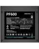 DEEPCOOL Блок питания ATX 600W PF600 80 PLUS WHITE (20+4pin) APFC 120mm fan 6xSATA RTL