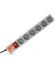 POWERCUBE SPG(5+1)-B-10 3м (6 розеток) серый (коробка)