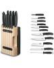ножи VICTORINOX Набор ножей кухон. Swiss Classic 6.7153.11 компл.:11предм. с подставкой черный подар.коробка