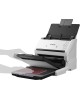 EPSON Сканер протяжный WorkForce DS-530II (B11B261401/502) A4 белый/черный