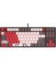 клавиатура A4TECH Клавиатура Bloody S87 Naraka механическая черный/красный USB for gamer LED (S87 NARAKA)