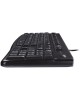 LOGITECH Комплект кл-ра+мышь проводн. MK120 black (с кириллицей, USB, 104 клавиши) (920-002589)