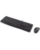 LOGITECH Комплект кл-ра+мышь проводн. MK120 black (с кириллицей, USB, 104 клавиши) (920-002589)