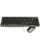 LOGITECH Комплект кл-ра+мышь проводн. MK120 black (с кириллицей, USB, 104 клавиши) (920-002589)