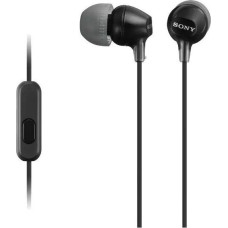 Гарнитура SONY MDR-EX15AP/B Черные с микр