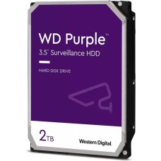 WD Жесткий диск SATA-III 2Tb Purple (5400rpm) 64Mb 3.5