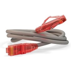 HYPERLINE Патч-корд PC-LPM-UTP-RJ45-RJ45-C5E-1.5M-LSZH-GY PC-LPM-UTP-RJ45-RJ45-C5E-1.5M UTP RJ-45 вил.-вилка RJ-45 кат.5E 1.5м серый LSZH (уп.:1шт) 24AWG