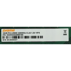 DIGMA Память DDR4 16GB 3200MHz DGMAD43200016S RTL PC4-25600 CL22 DIMM 288-pin 1.2В single rank Ret
