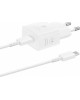 SAMSUNG Сетевое зарядное устройство EP-T2510 25W + кабель - белый