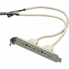 NONAME Адаптер USB Bracket 2xUSB2.0 Bulk