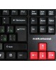 Клавиатура NAKATOMI KN-02U USB черный-красный