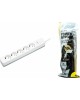 сетевой фильтр PERFEO (PF_C3965) POWER STREAM - 5 роз - 3,0 м - белый
