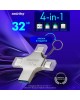 USB-флэш SMARTBUY (SB032GBMC15) 032GB MC15 Metal Quad