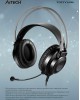 A4TECH Fstyler FH200U серый 2м накладные USB оголовье (FH200U GREY)