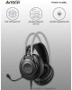 A4TECH Fstyler FH200U серый 2м накладные USB оголовье (FH200U GREY)