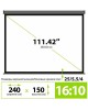 CACTUS Экран SIlverMotoExpert CS-PSSME-240X150-DG, 240х150 см, 16:10, настенно-потолочный темно-серый