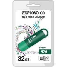 USB флэш-накопитель EXPLOYD 32GB 570 зеленый [EX-32GB-570-Green]