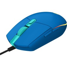 LOGITECH Мышь G102 LightSync синий оптическая 8000dpi USB 6but (910-005810)