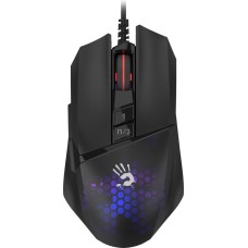 A4TECH Мышь Bloody W65 Max Mini черный оптическая 12000dpi USB 9but (W65 MAX MINI HONEYCOMB)