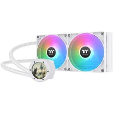 THERMALTAKE Система водяного охлаждения TH280 V2 Ultra Snow ARGB Soc-AM5/AM4/1200/1700/1851 белый 4-pin 34.7dB Al+Cu LCD Ret (CL-W406-PL14SW-A)