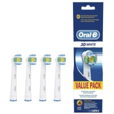 ORAL-B Сменная насадка для электрической зубной щетки 3D White 4 шт [80783004]