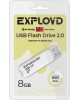 USB флэш-накопитель EXPLOYD EX-8GB-650-White