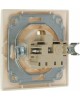Розетка SMARTBUY (SBE-01w-16-S1-Z) Венера, 1-местная, белый