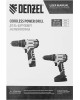 Дрель DENZEL Дрель-шуруповерт аккумуляторная CDL-12-02BM, Li-Ion, 12 В, 2 акк. 26105 Дрель DENZEL Дрель-шуруповерт аккумуляторная CDL-12-02BM, Li-Ion, 12 В, 2 акк. 26105